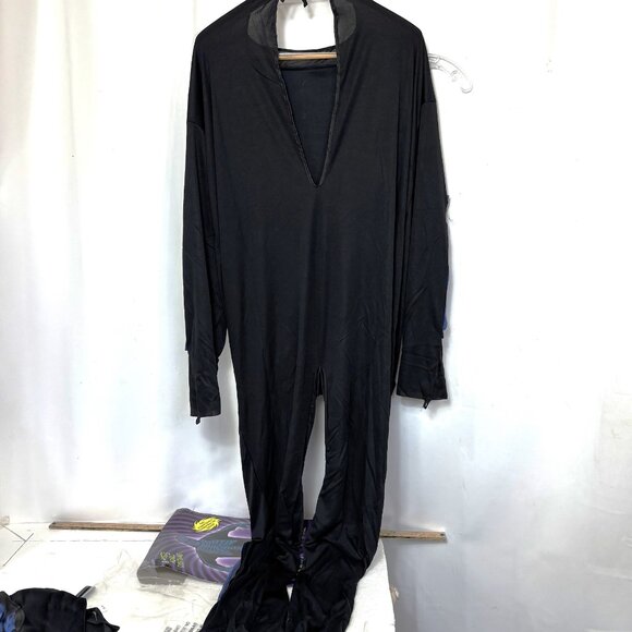 Rare Skeleton Purple 3 D Skele-Bones Costume Fun World VTG Adult NWT NOS Y2K - Picture 9 of 14